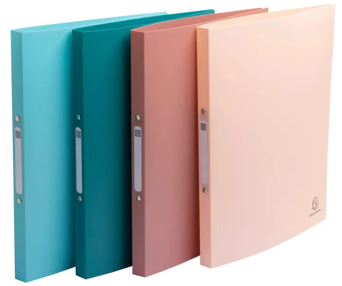 Classeur souple 2 anneaux PP recyclé Skandi - Couleurs assorties