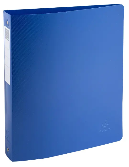 Classeur 4 anneaux 30mm polypropylène recyclé BeeBlue - A4 Maxi - Bleu marine
