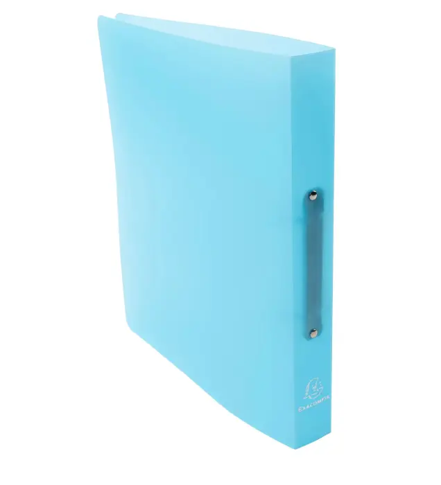 Classeur 2 anneaux 30mm Polypropylène Chromaline Pastel - Bleu pastel