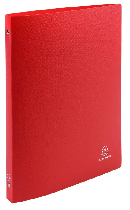 Classeur 4 anneaux 15mm polypropylène OPAK - A4 - Rouge