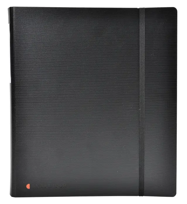 Classeur Exabinder 4 anneaux en D 30mm polypropylène Exactive - A4 maxi - Noir
