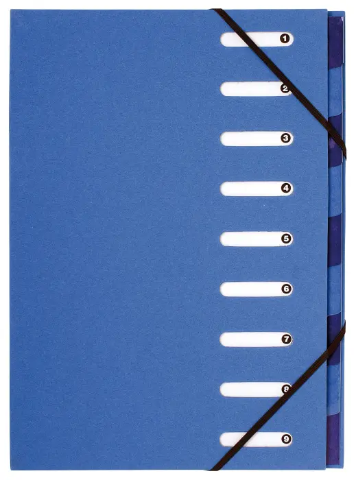 Trieur HARMONIKA® Forever 9 compartiments - Bleu clair