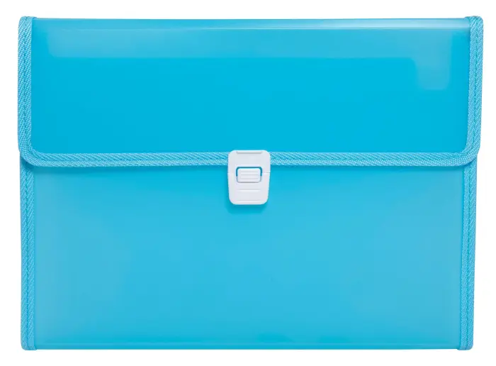 Trieur valisette polypropylène chromaline - 13 compartiments - Couleurs assorties