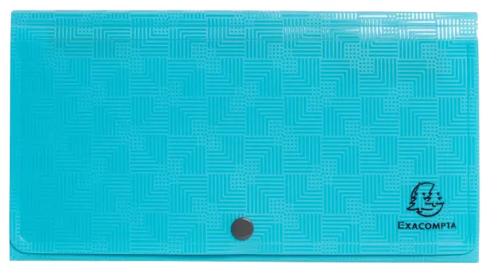 Trieur midi 7 compartiments en PP recyclé Pop'N Co - Cyan