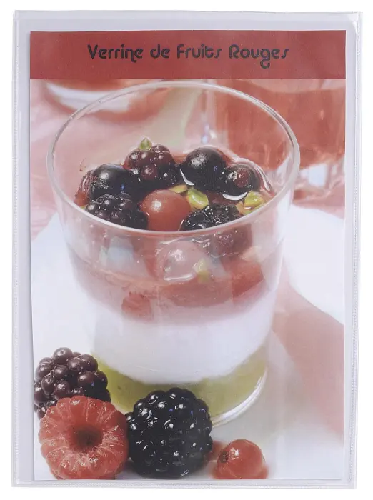 Etui de protection simple PVC lisse 20/100e - A6 - Cristal
