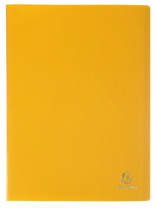 Protège-documents en polypropylène souple OPAK 20 vues - A4 - Jaune