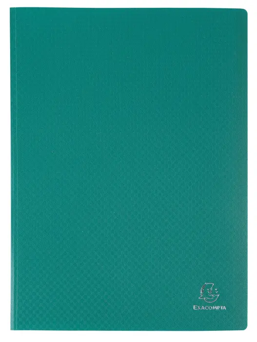 Protège-documents en polypropylène souple OPAK 80 vues - A4 - Vert foncé