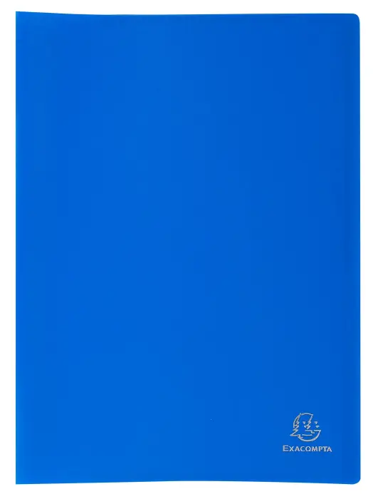 Protège-documents en polypropylène souple OPAK 100 vues - A4 - Bleu clair