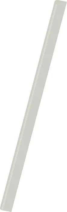 Boite de 25 baguettes à relier 9mm capacité 90 feuilles - A4 - Cristal