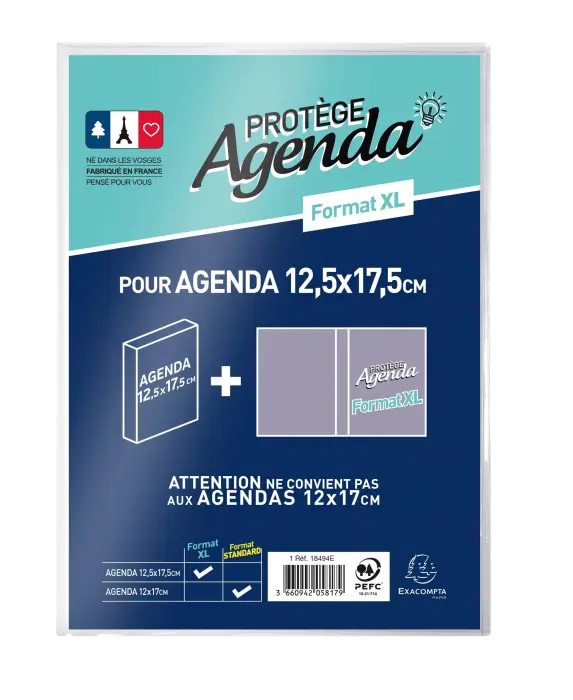 Protège-agenda XL