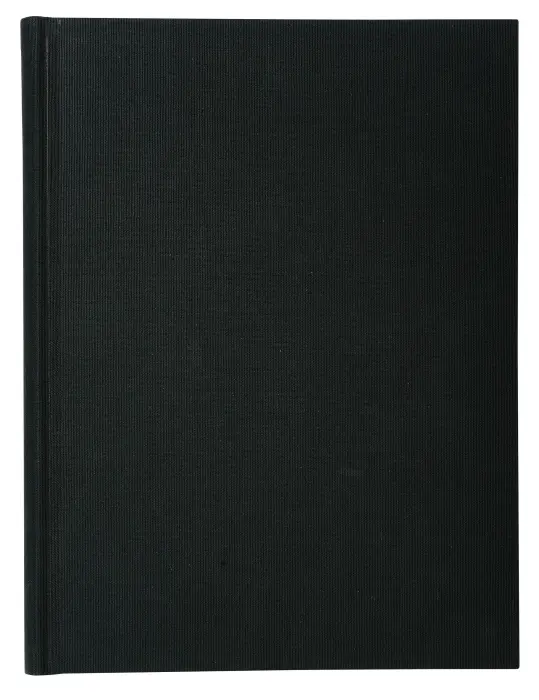 Registre 29,7x21cm 5x5 folioté 200 pages - Noir