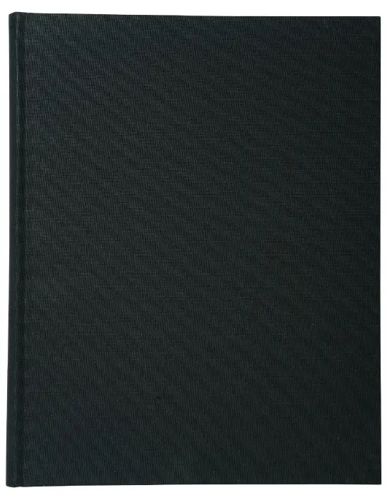 Registre 32x25cm 5x5 folioté 100 pages - Noir