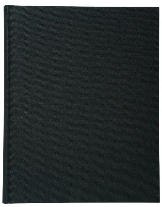 Registre 32x25cm 5x5 folioté 300 pages - Noir