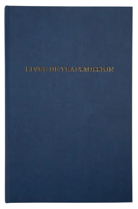 Brochure 300X195 Livre de transmission 160 pages - Bleu