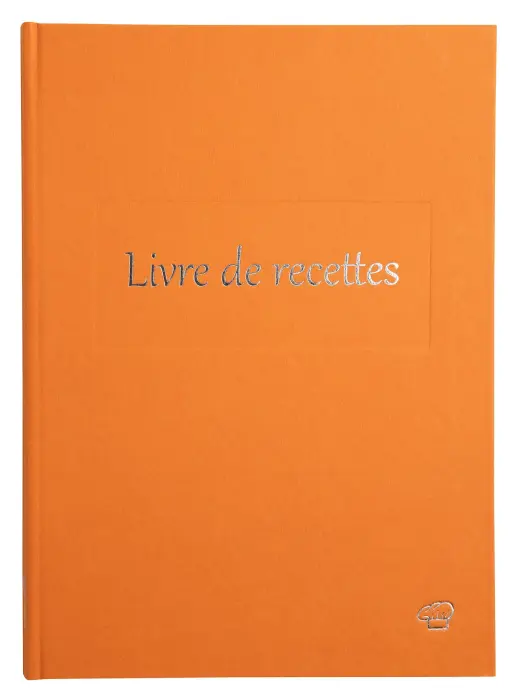 Livre de recettes 220x170 96 Pages - Orange