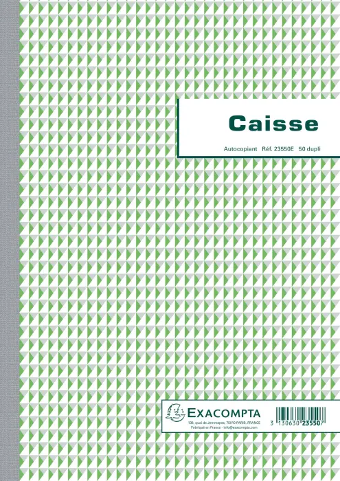 Manifold Caisse 29,7x21cm 50 feuillets dupli autocopiants