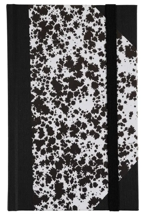 Carnet Marbre 170x110, 192 pages lignées - Blanc