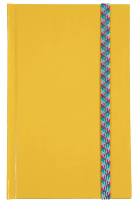 Carnet Iderama 170x110, 192 pages lignées - Jaune