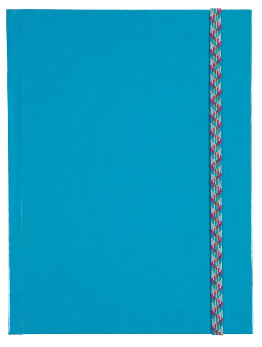 Carnet Iderama 220x170, 192 pages lignées - Bleu