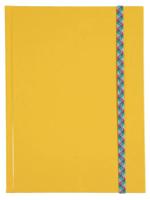 Carnet Iderama 220x170, 192 pages lignées - Jaune