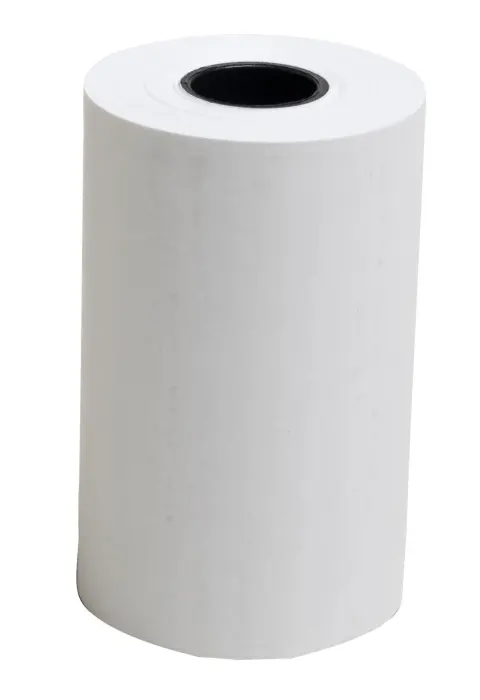 Bobine pour tickets de carte bancaire 57x35mm - 14m - 1 pli thermique 55g/m2 sans Phenol - Blanc