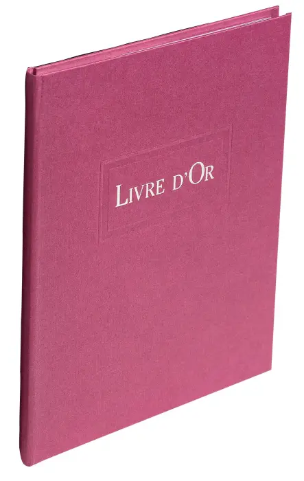 LIVRE D'OR .1M. 297X210 ASSORTI 5 COUL. - Couleurs assorties