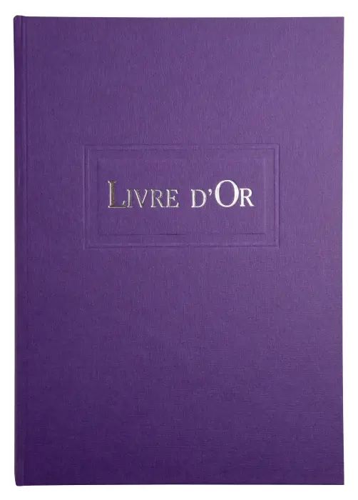 Livre d'or 1M 297x210 - Violet