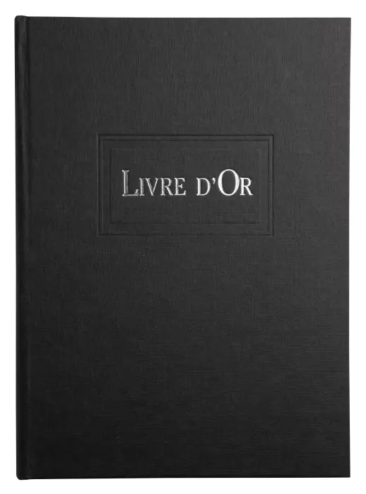 Livre d'or 1M 220x270 - Noir