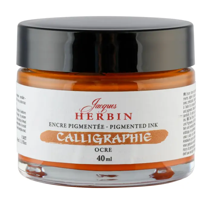 Encre de calligraphie 40ml - Ocre
