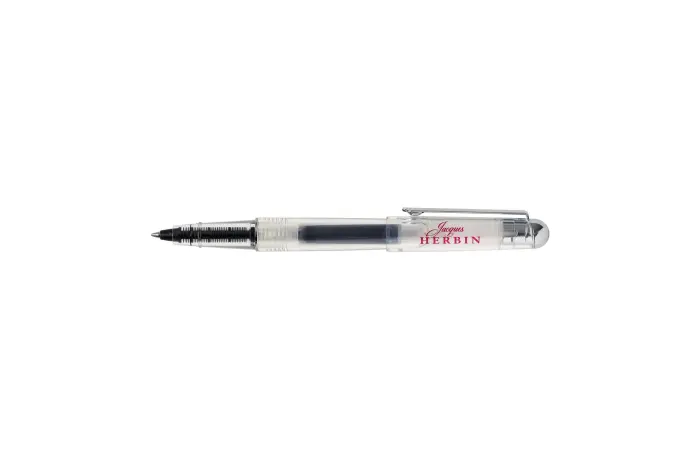 Stylo roller transparent à cartouche - Transparent