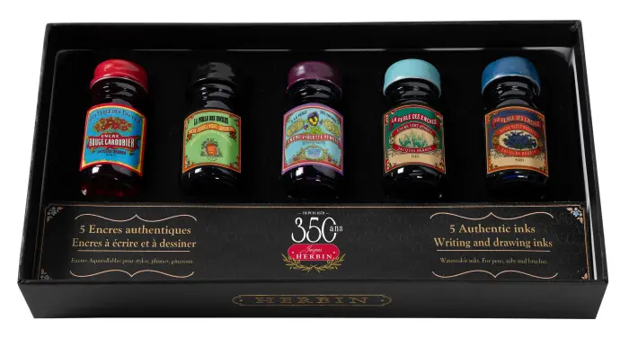 COFFRET 5 ENCRES 10ml SPECIAL 350 ANS - Assortiment