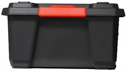 EDA Boîte de rangement XPERT PRO, 70 litres, noir/rouge