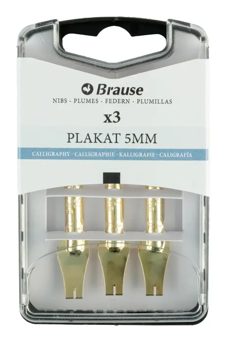 BOITE 3 PLUMES PLAKAT