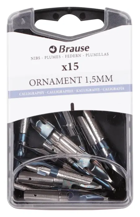 BOITE 15 PLUMES ORNAMENT