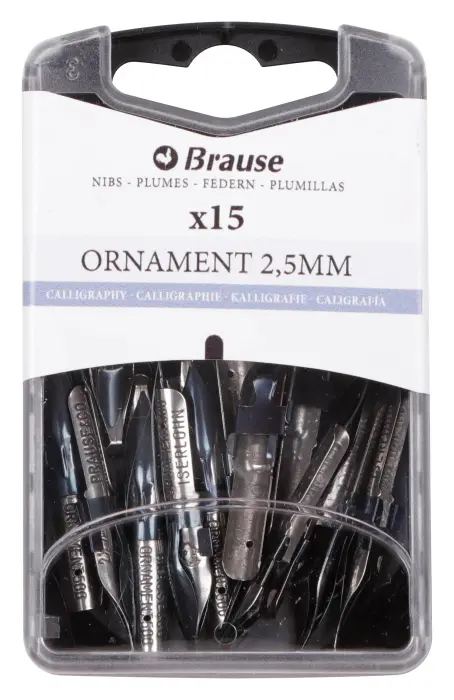 BOITE 15 PLUMES ORNAMENT