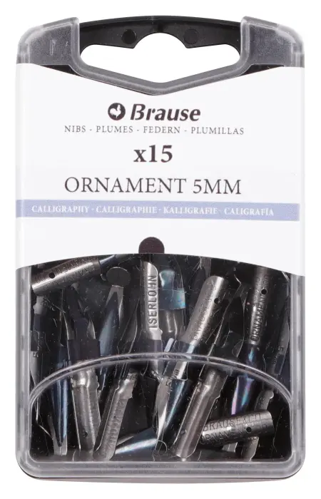 BOITE 15 PLUMES ORNAMENT