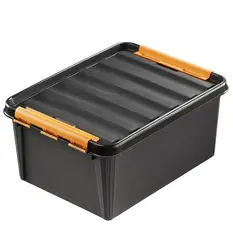 SmartStore Boîte de rangement PRO 14 L, 14 litres, noir