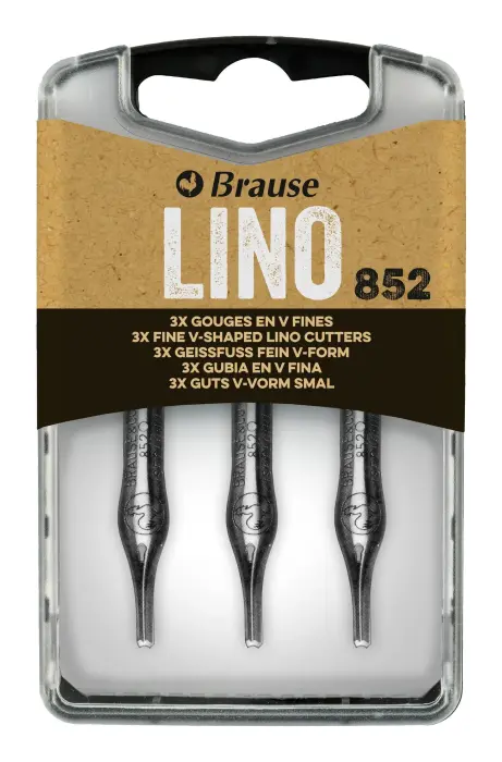 Boîte 3 Gouges en V fine (n°852) - New