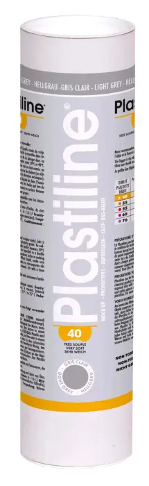 1 kg de plastiline dureté 40 - Gris clair