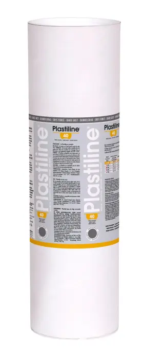 10 kg de plastiline dureté 40 - Gris foncé