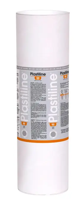 10 kg de plastiline dureté 50 - Gris clair