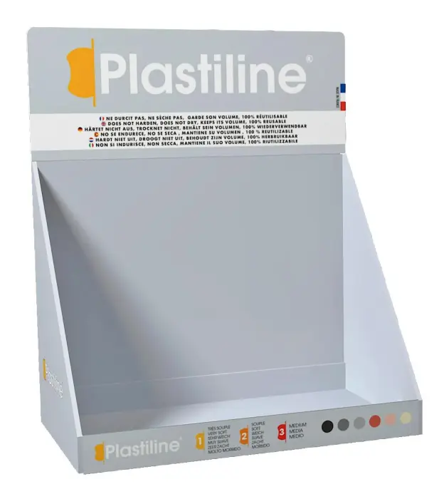 PRES PLASTILINE 750G (ivoire, ocre...) - VIDE