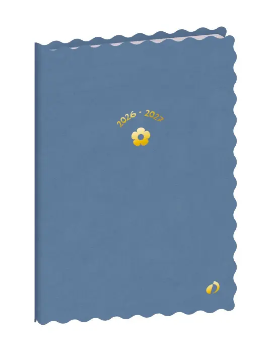 Quo Vadis - Agenda année scolaire - 2026-2027 - Universitaire Color - Semainier Planning - Multilingue - Festy - 13 mois de août à août - 10x15 cm - Papier Clairefontaine blanc - New