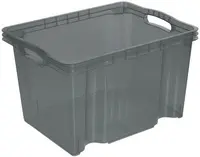 keeeper Boîte de rangement "franz" 13,5 litres, crystal-grey