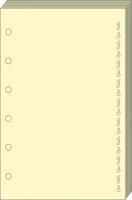 Agenda Moderne - Recharge Organiseur - FEUILLES ADRESSE 1017 - 10x17 cm