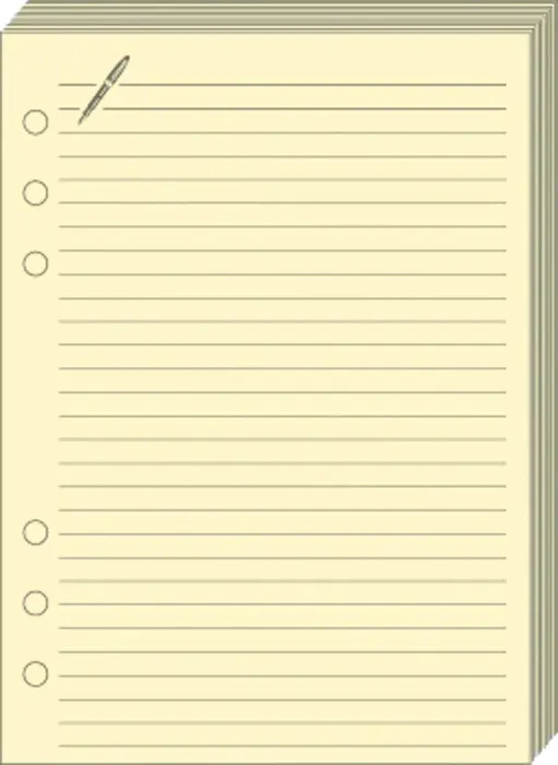 Quo Vadis - Recharge Organiseur - FICHES NOTES T17 Ivoire - 10x17 cm - Papier Clairefontaine ivoire