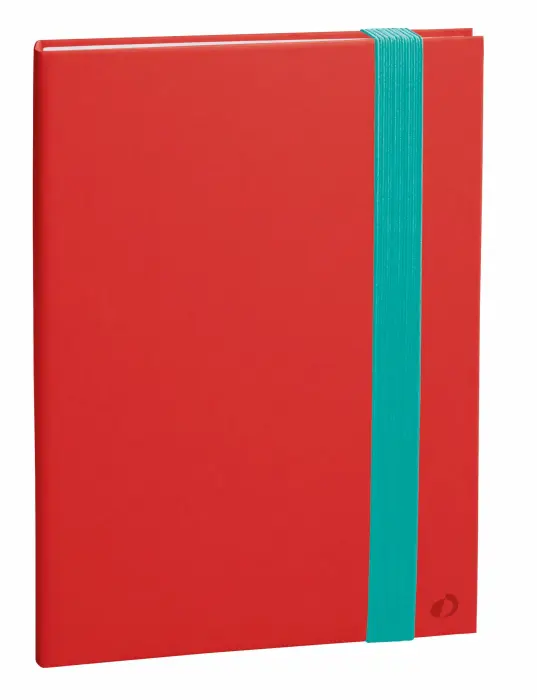 Quo Vadis - Carnet de notes - Rio - Pages Points (dots) et lignées - 15x21 cm - Papier Clairefontaine blanc - Orange