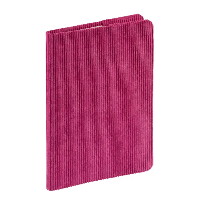 Quo Vadis - Carnet de notes - Spiralé - Colette - Pages Lignées - 16x24 cm - Papier Clairefontaine blanc - Rose Framboise
