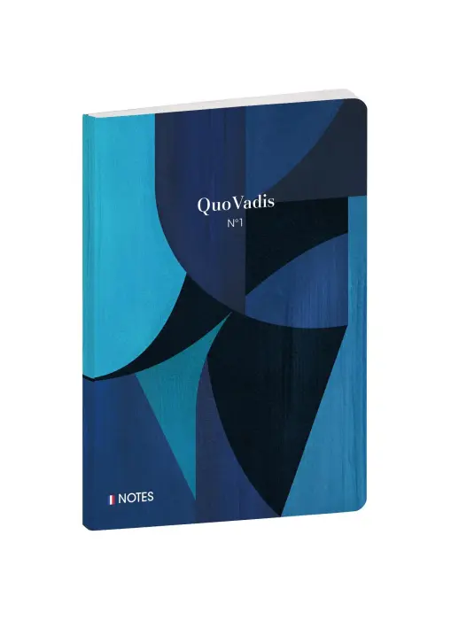 Quo Vadis - Carnet de notes - Iconique - Pages Lignées - 15x21 cm - Papier Clairefontaine blanc