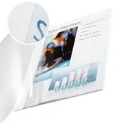 LEITZ Chemise pour reliure impressBind, A4, 10,5 mm, blanc